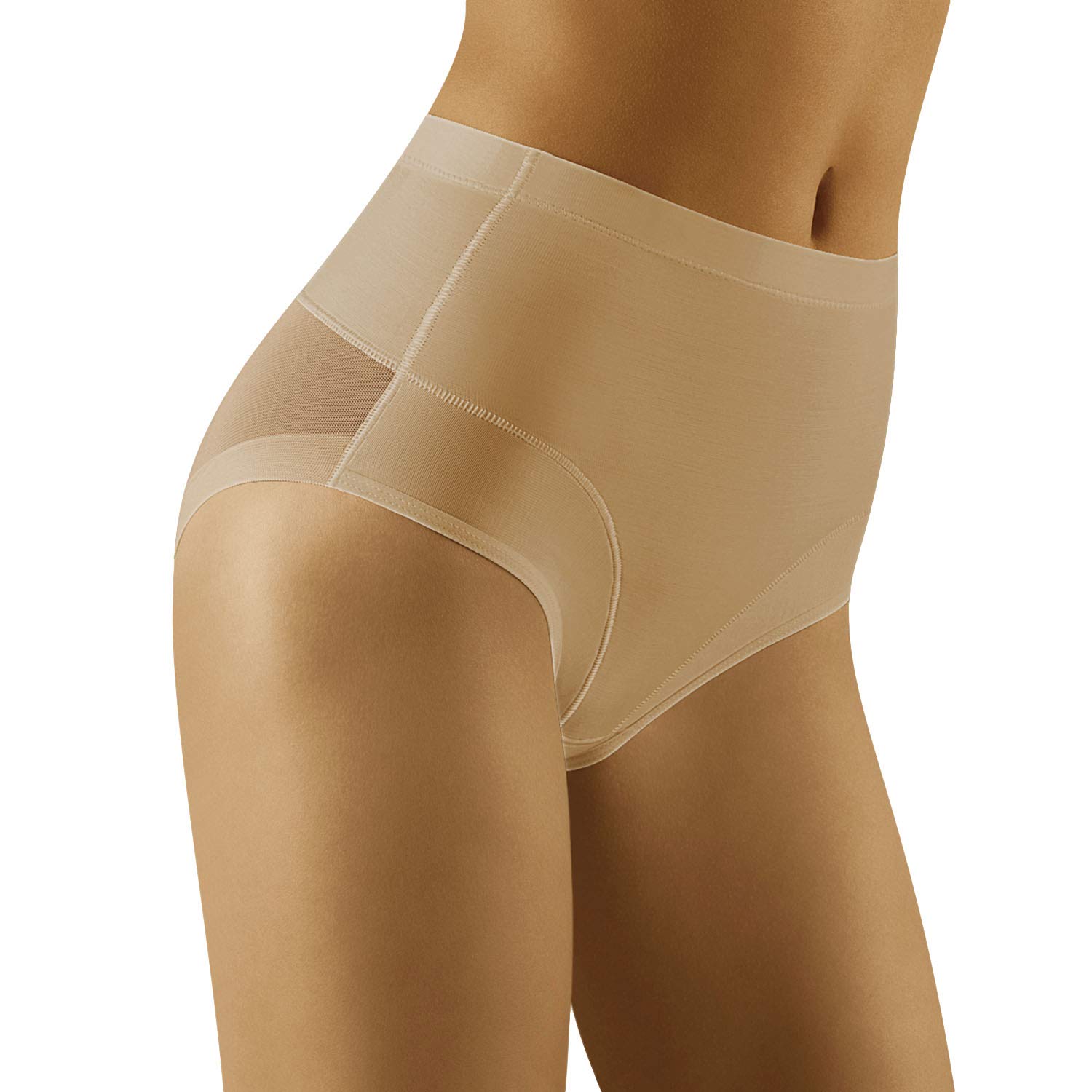Wolbar Smooth Shaping Briefs WB317, Beige,XL