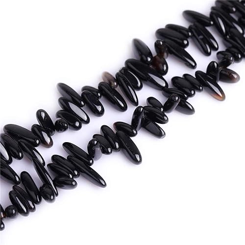 Miniatura 5 de JOE FOREMAN Cuentas de ojo de tigre para hacer joyas, piedras preciosas semipreciosas naturales de 0.709 in-0.787 in, hebra de 15 pulgadas