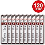 rotring bleistift set In der Packung enthalten: 120 HB-Minen mit 0,5 mm (10 Packungen mit je 12 Minen)