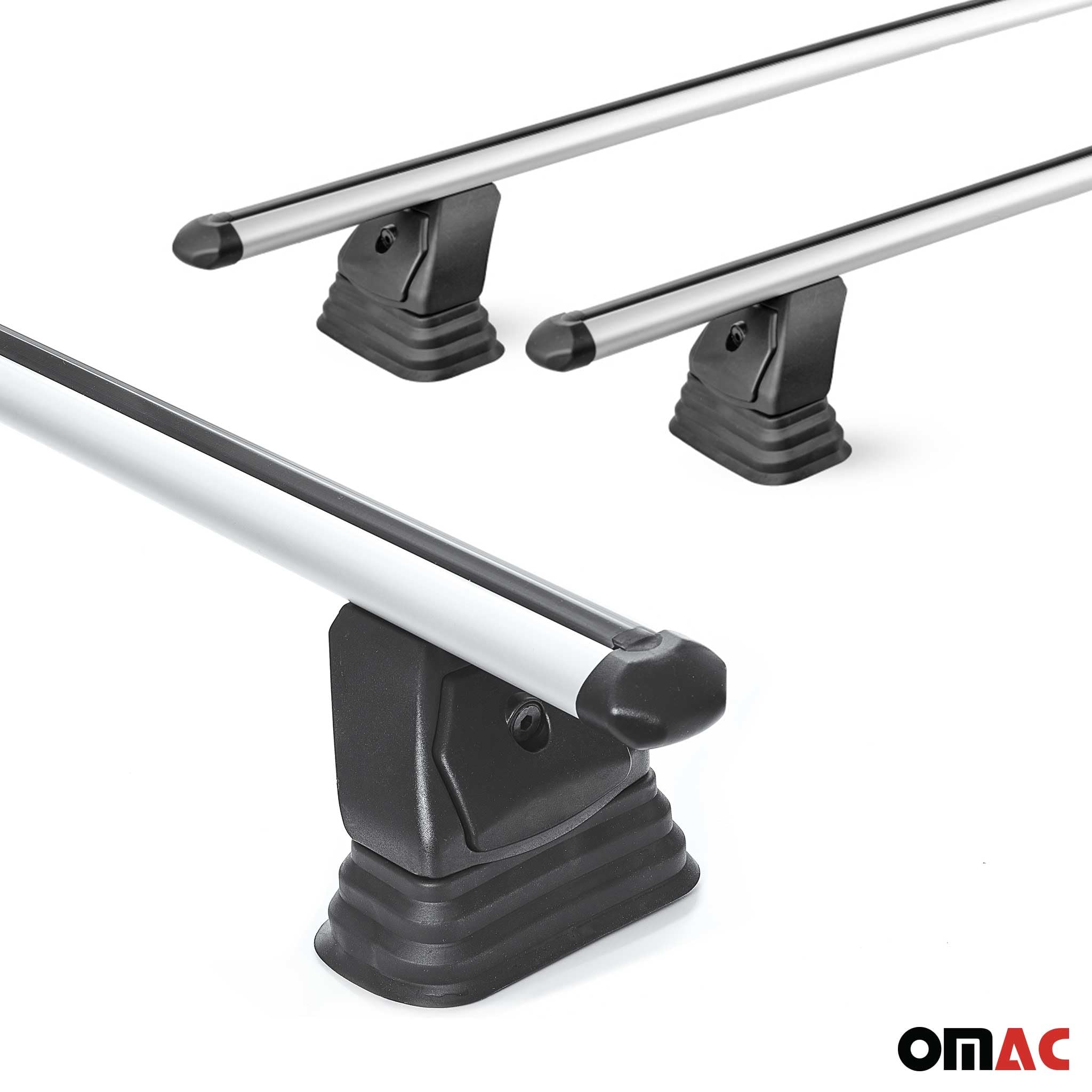 OMAC Barre Portatutto Trasversali in Alluminio per FIAT Panda III 2012-2026 – TÜV/DIN 75302