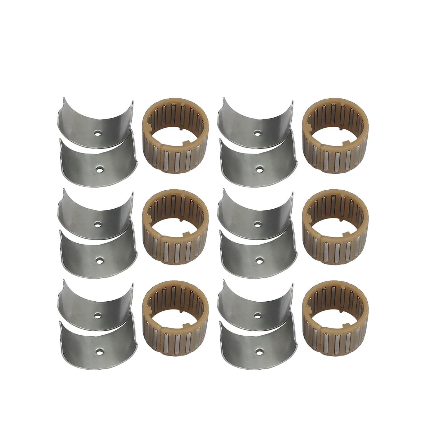 6Pcs Eccentric Shaft Camshaft Needle Bearing, 11377615379 Replacement Camshaft Bearing Compatible with BMW