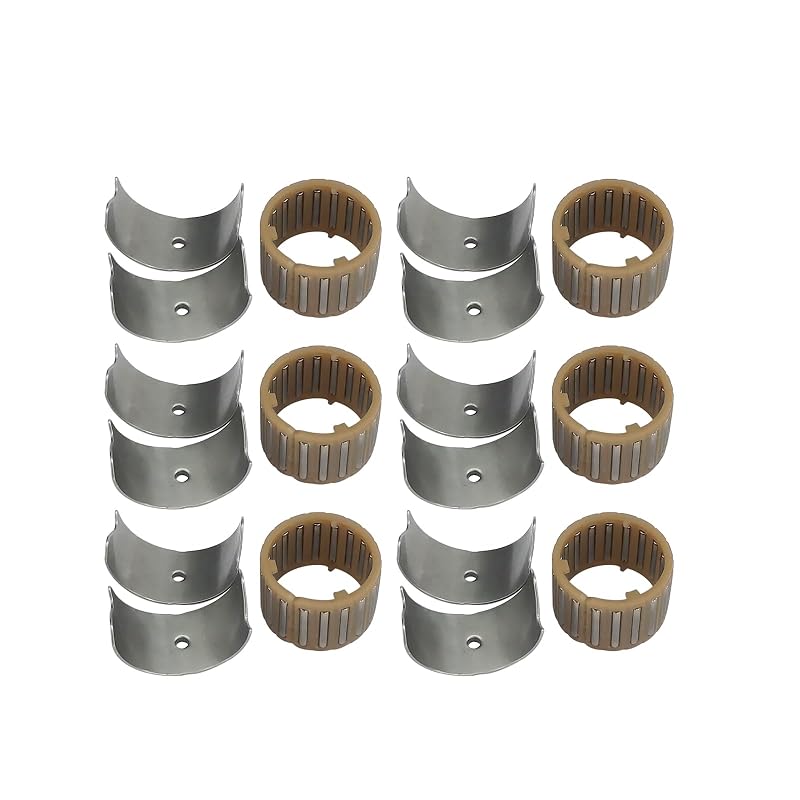 Rolamento de agulhas do eixo excêntrico do comando de válvulas UINIEBOOM BMW – Kit com 6 unidades