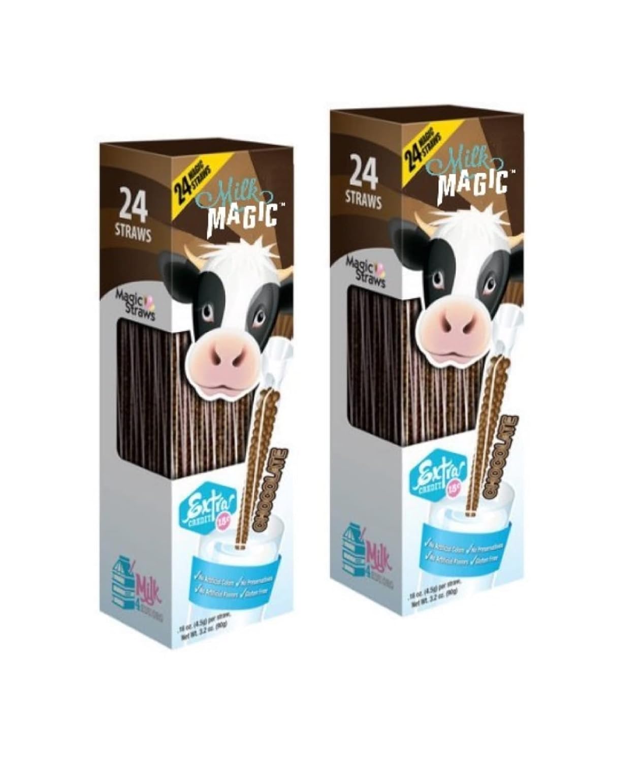 Milk Magic Chocolate Milk Flavoring Straws, use for Drinks