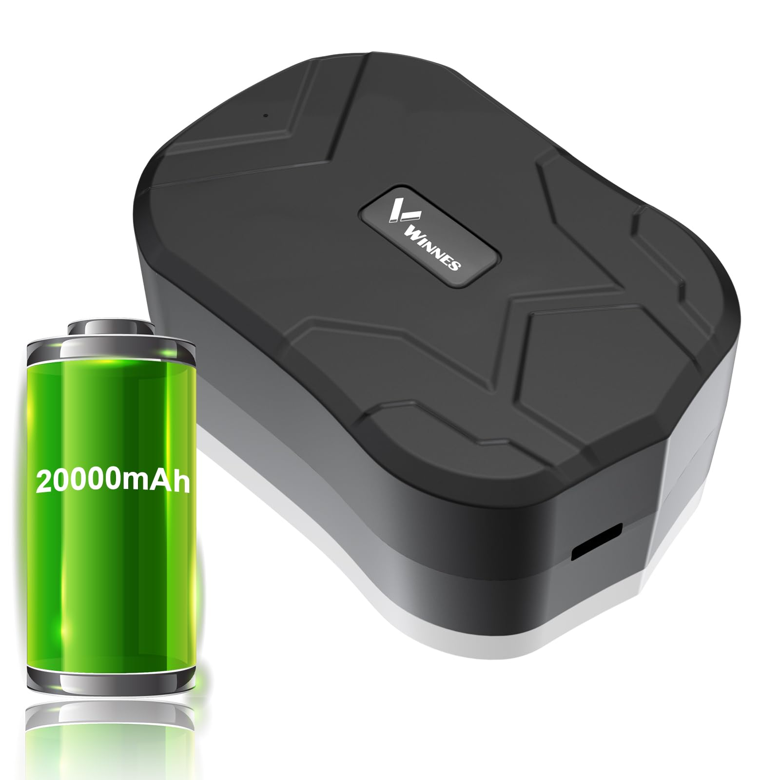 Localizzatore GPS con microfono Professionale GPS Tracker per Auto/Barca Localizzatore Tracciatore Posizione in Tempo Reale Impermeabil Magnete Potente Geo-fence 20000mAh APP Senza Abbonamento TK905C