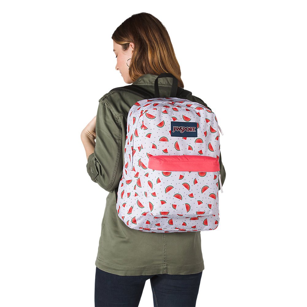 watermelon backpack jansport