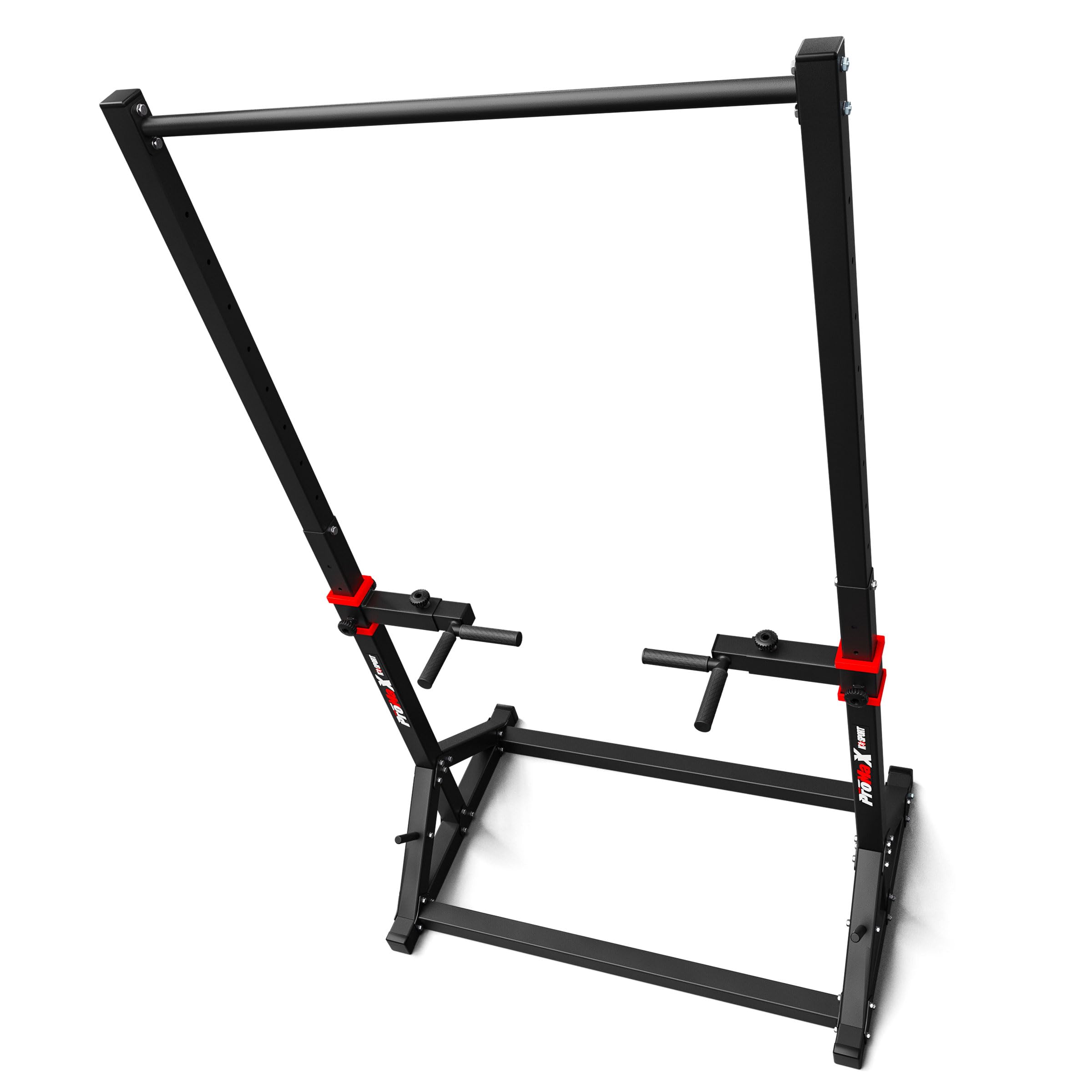 K-Sport: Power Tower + Dip Station con una capacità di carico fino a 140kg I Barra multifunzione trazioni e impugnature per flessioni I Pull up station & Dip Bar per allenamento muscolare incl. E-Book