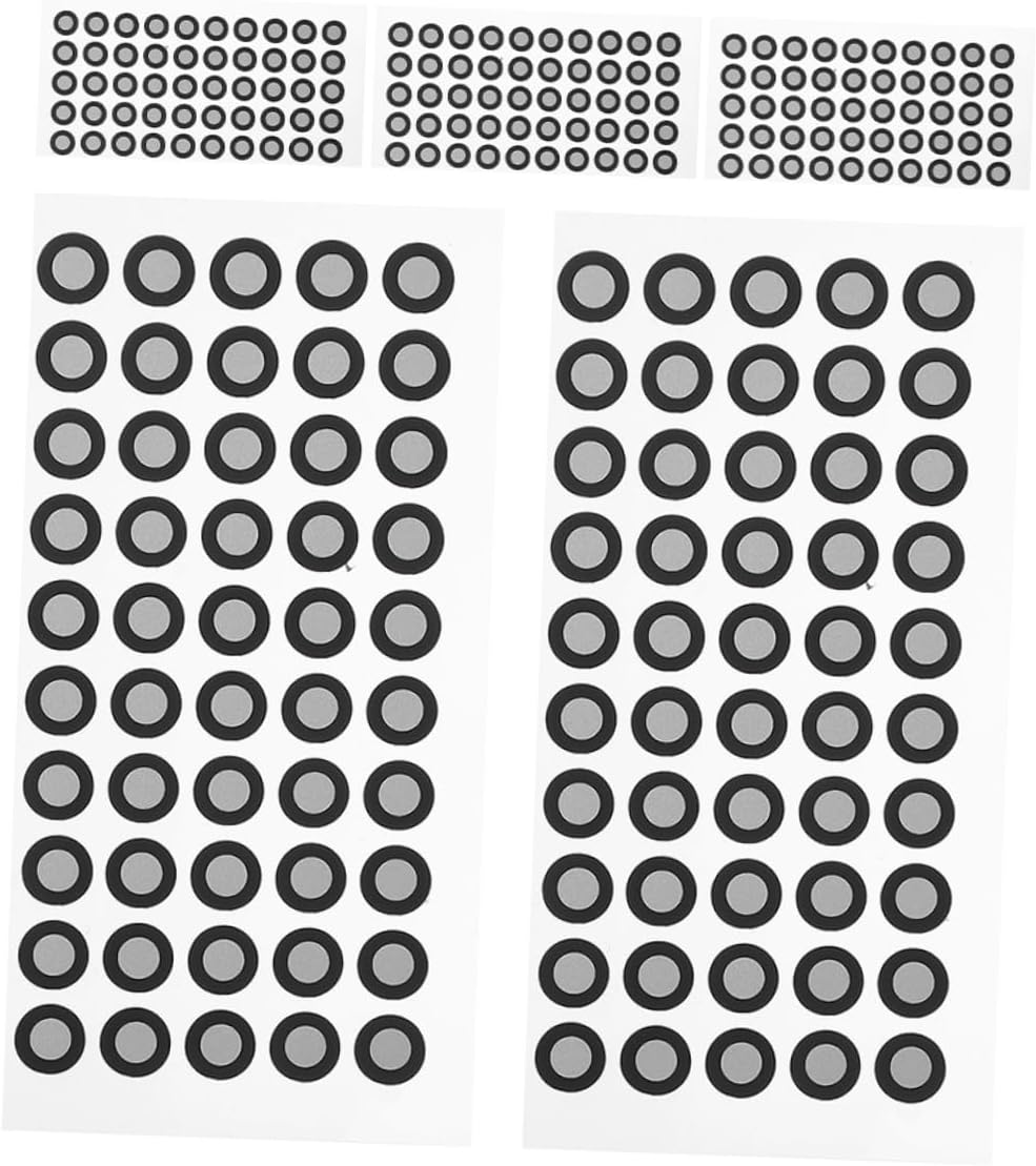 KICHOUSE 25sheets Scanner Accessories Marking Points for Scanning Reflective Reference Points High Visibility and Easy to Use Stickers