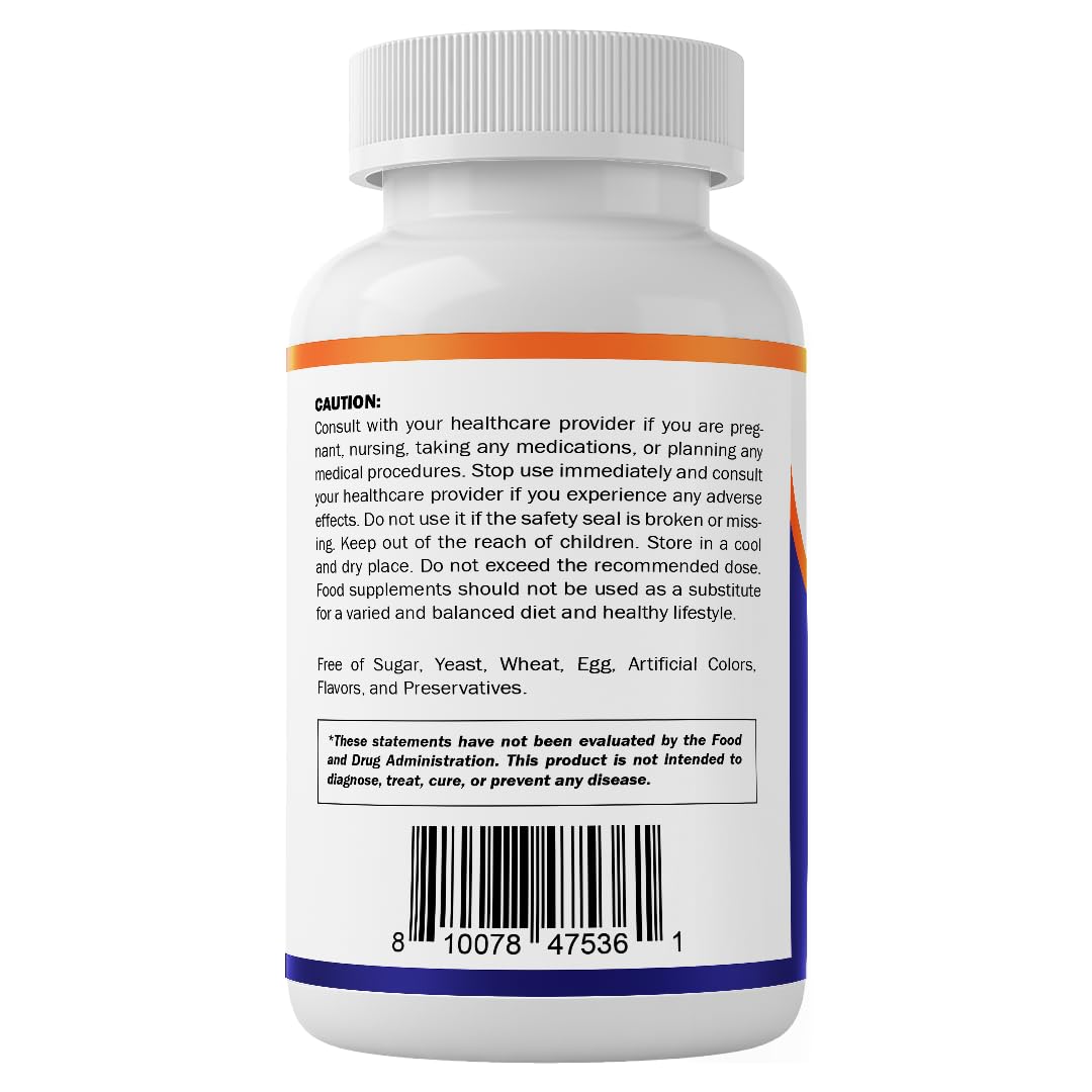 Vitamatic Glucosamine Sulfate Supplement, 1500mg, 120 Servings, 240 Capsules — Amazon image 9