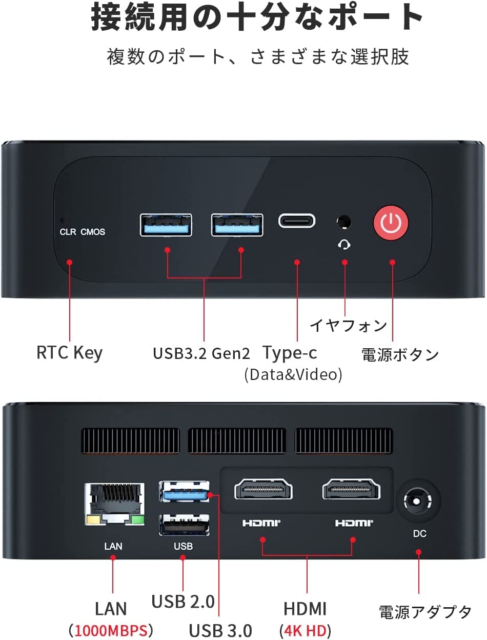 ミニPC Beelink Ryzen7 5800H MEM32G Win11pro ミニPC Beelink Ryzen7 5800H MEM32G Win11pro Amazon.com