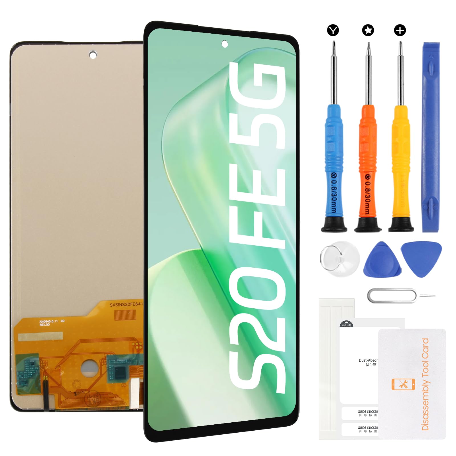 Amazon.com: Screen Replacement for Samsung Galaxy S20 FE 5G,for