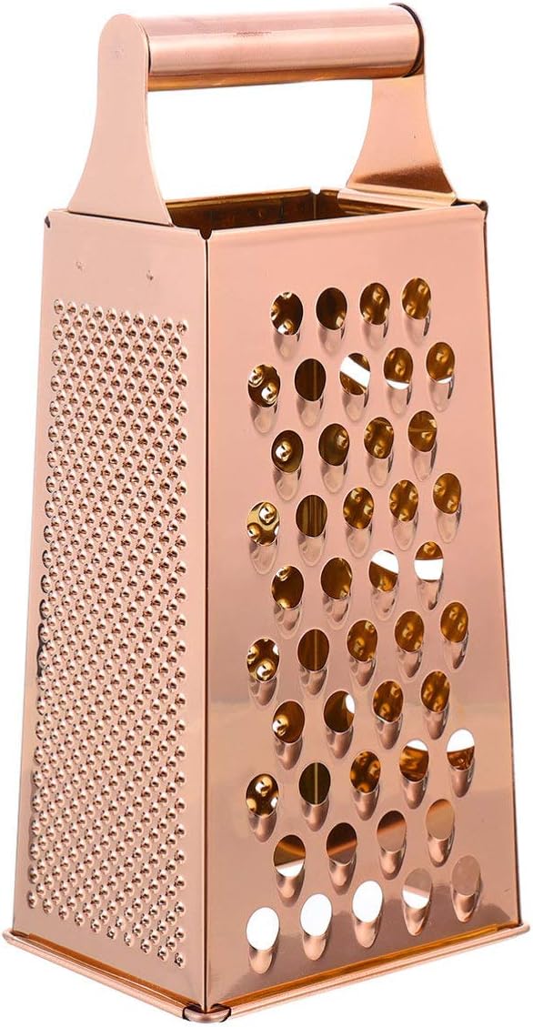 Professional Vegetable Slicer Cheese Shredder 4-sided Box Kitchen Grater Steel Slicer Tool