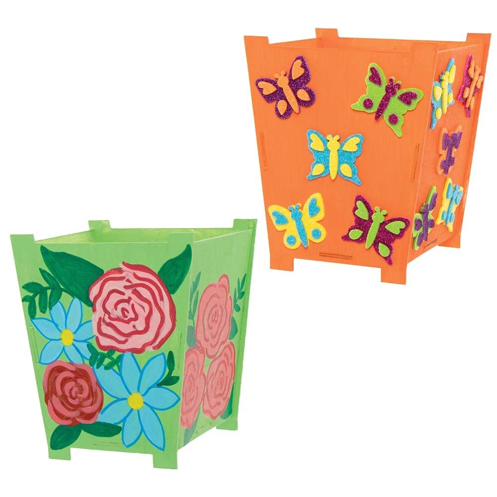 Baker Ross AX174 Alien Houten Acrobaatkits - Pakket Van 3, Maak Je Eigen Poppen Voor