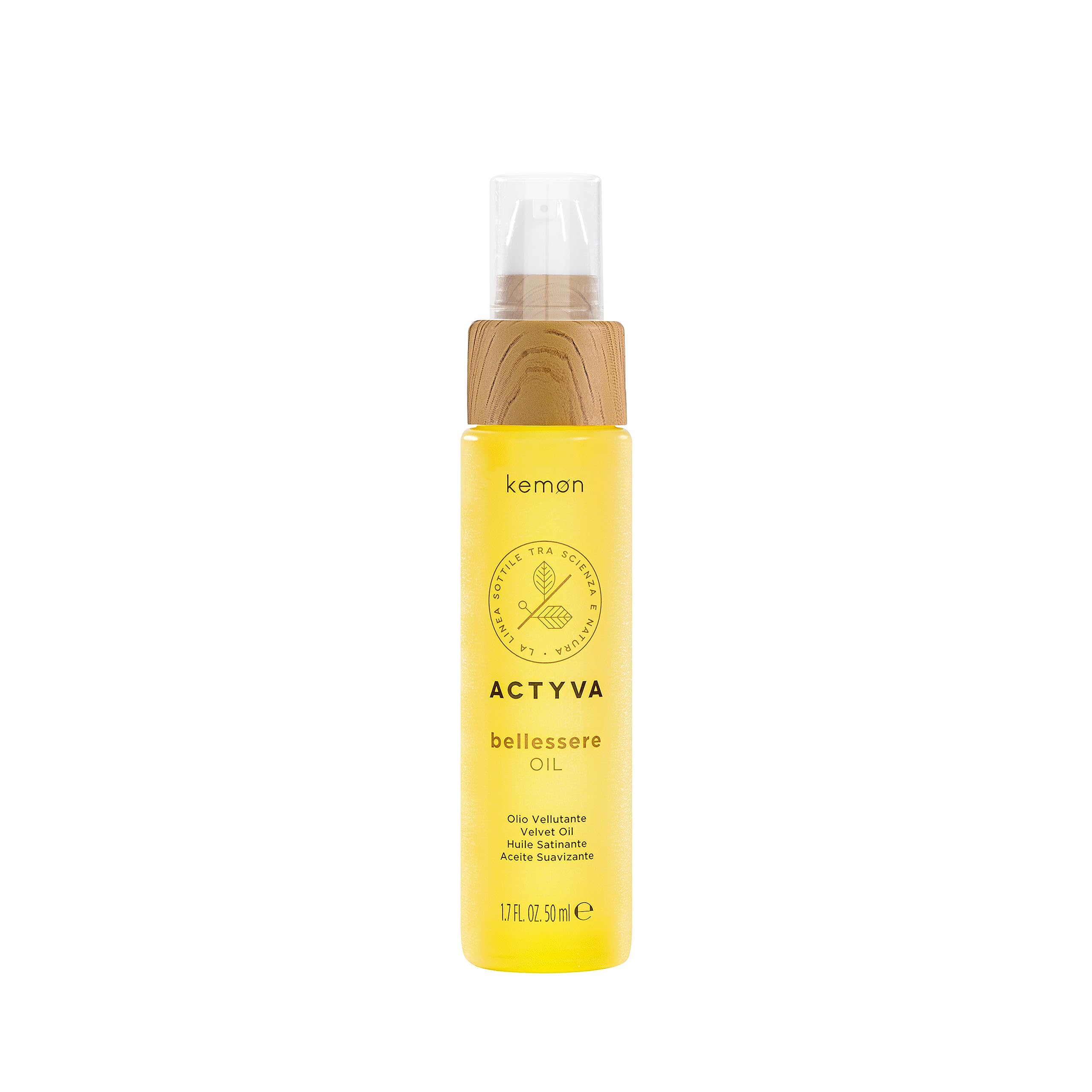 Kemon - Actyva Bellessere Hair and Body Balm with Softening and Protective Action with Argan Oils, Sweet Almonds and Linen - 150ml