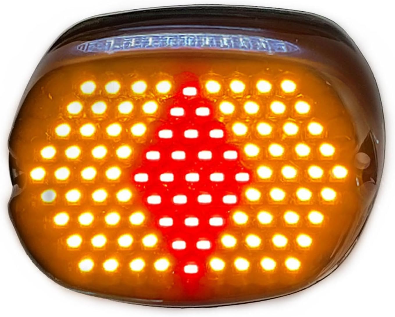 BOSYCY Motorcycle Tail Light With Turn Signals Led License