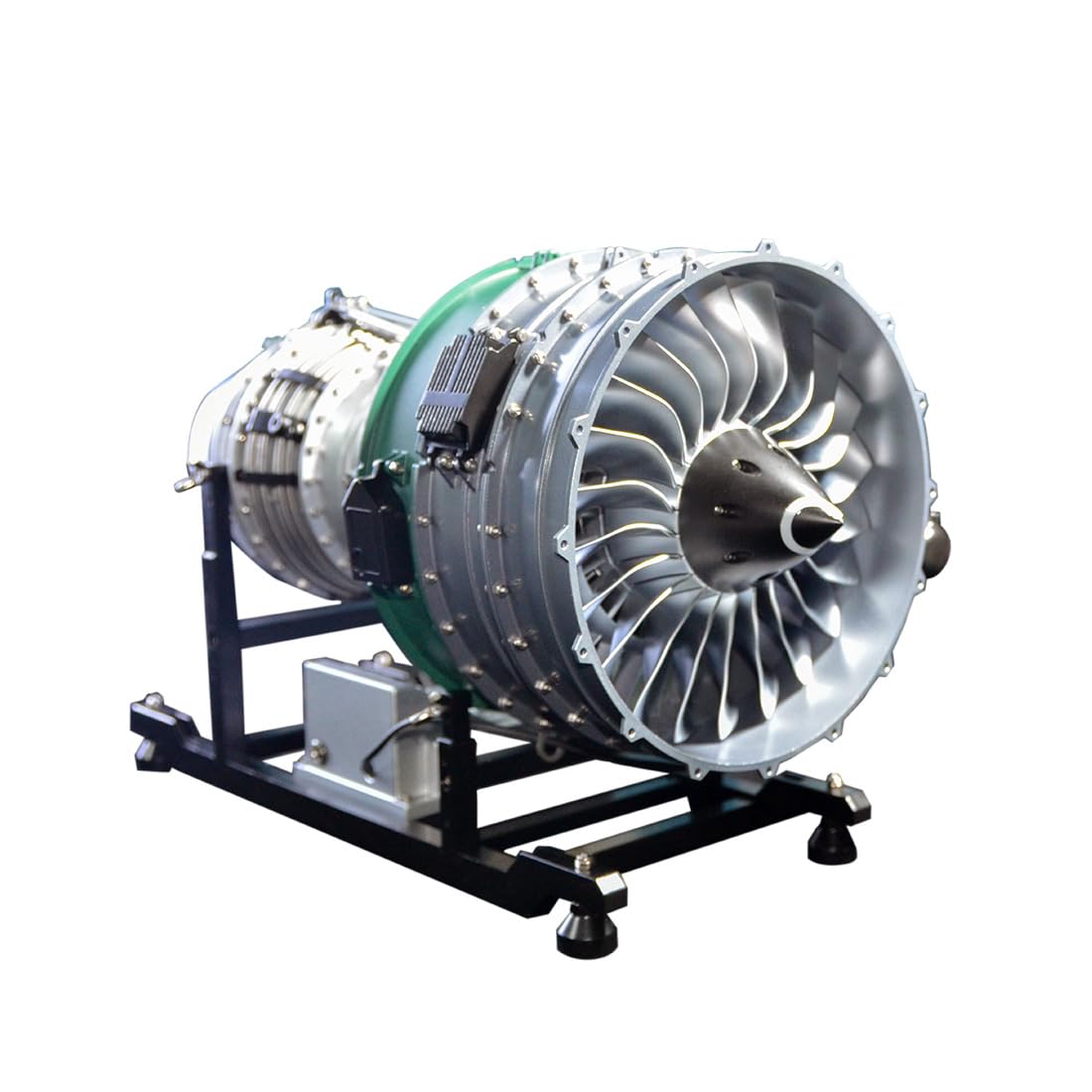 Kit motore a combustione interna 1/10, doppio rotore, assiale, turbofan, modellino aereo, motore per aeromobili, 1000 pezzi, regalo fai da te per Natale 2024