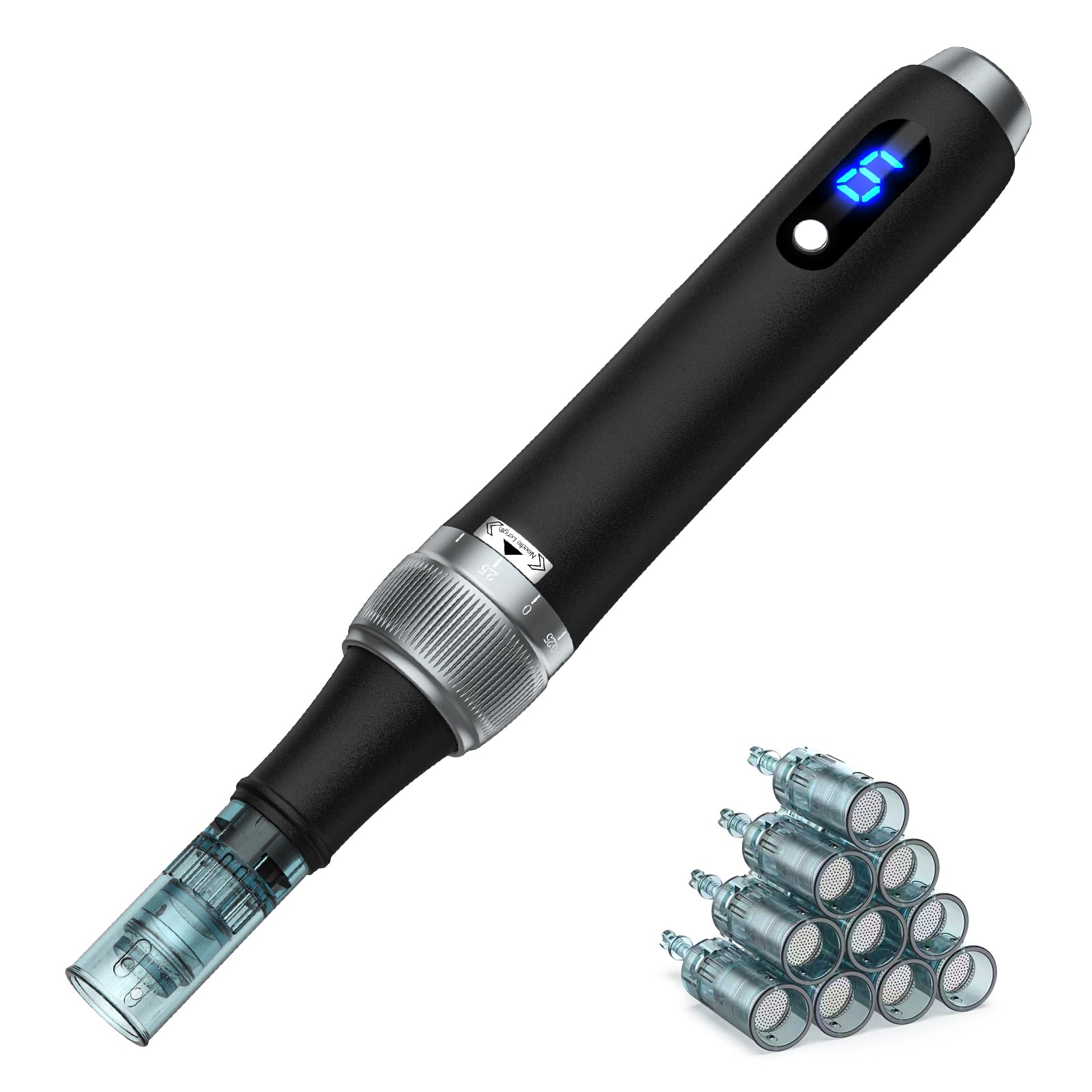 Derma Roller for Home Use 0 25 mm Derma Roller Microneedling Pen - Microneedles Roller for Women Men