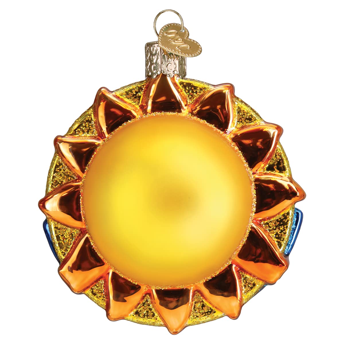 Old World Christmas You Are My Sunshine - Adorno de Vidrio soplado para árbol de Navidad, decoración navideña Hecha a Mano, colección de Refranes