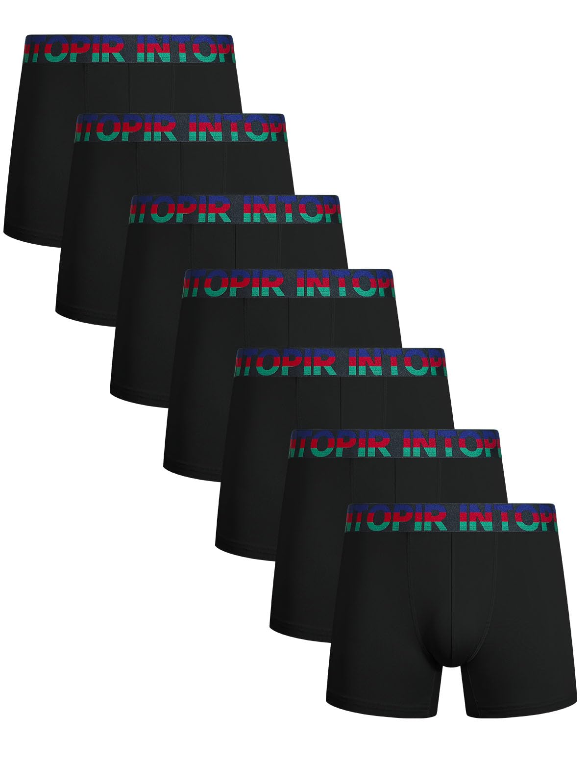 CHUAKIN Boxershorts Herren 7er Pack Atmungsaktive Männer Unterwäsche Unterhosen Men Retroshorts Boxer