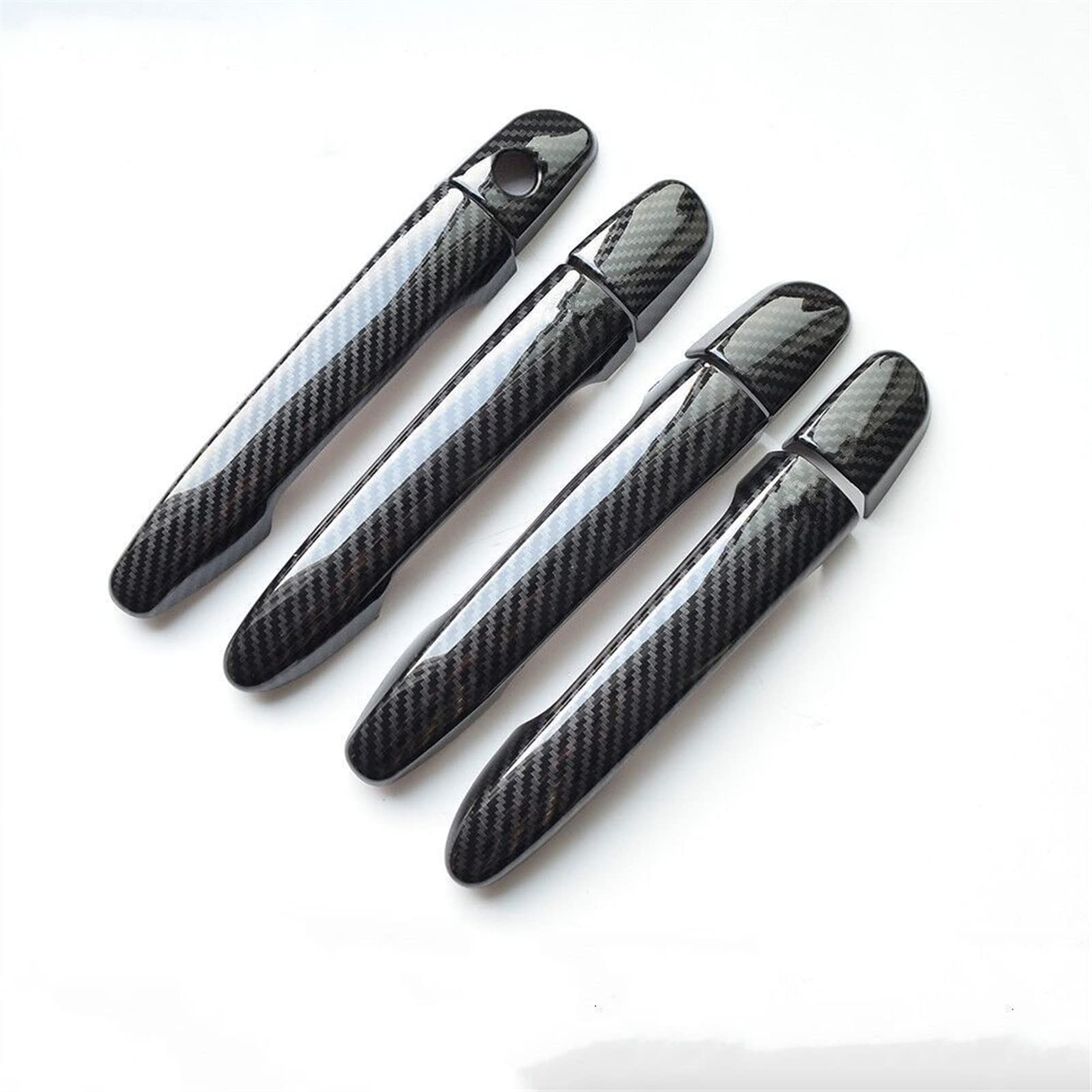 Rinkteea 1 Exterior Car Door Handle For Mazda Cx-3 Cx3 2015-2019 Carbon Fiber Car Door Handle Cover Styling Accessories(1)