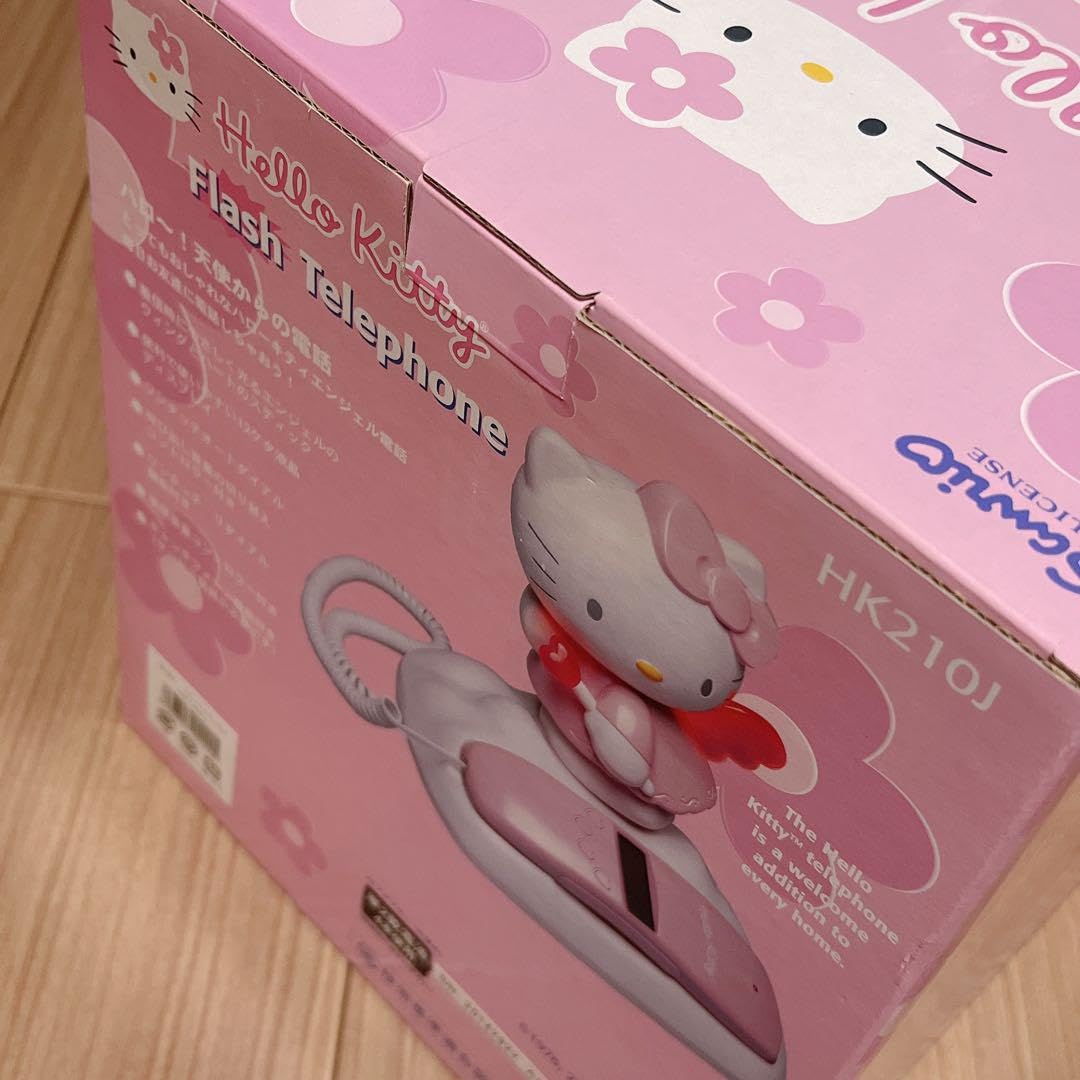 Amazon.co.jp: キティ フラッシュテレフォン 電話 レトロ レア : ホビー