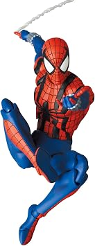 Medicom Toy MAFEX No. 143 SPIDER-MAN BEN REILLY Spider-Man Ben Riley Comic Version Total Height Approx. 6.1 inches 155 mm, Painted Action Figure