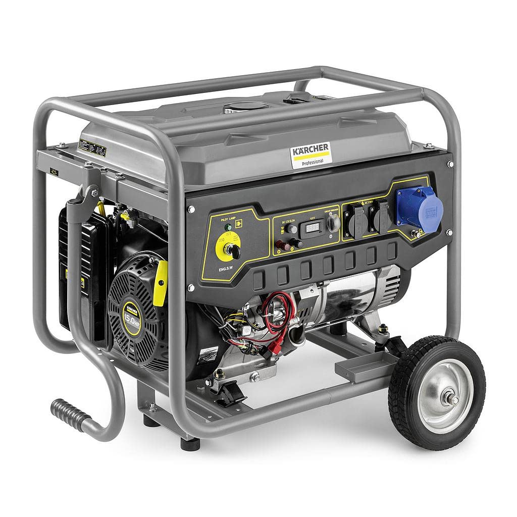 Kärcher Groupe électrogène 5kw moteur à essence 4 temps 25l Pgg 6/1