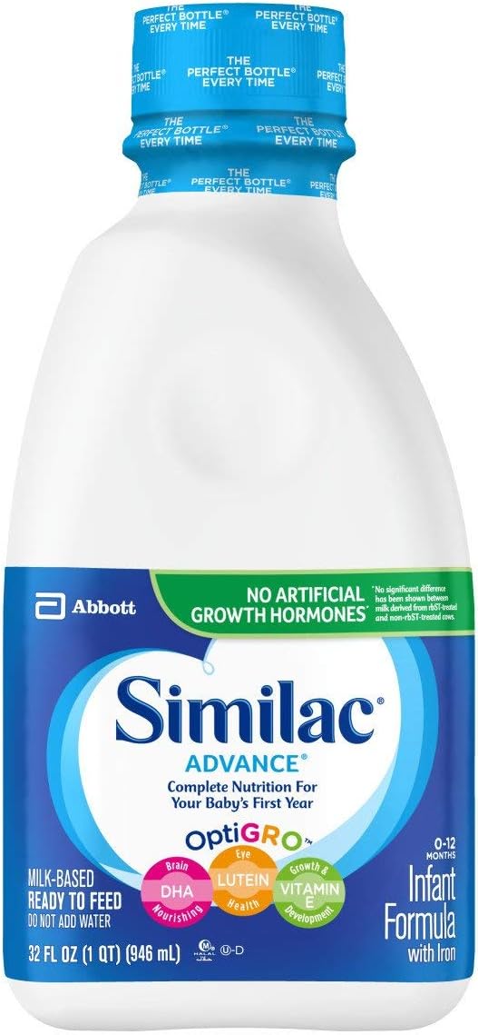 SIMILAC ADVANCE EARLYSHIELD INFANT FORMULA READY2FEED 32OZ BOTTLE