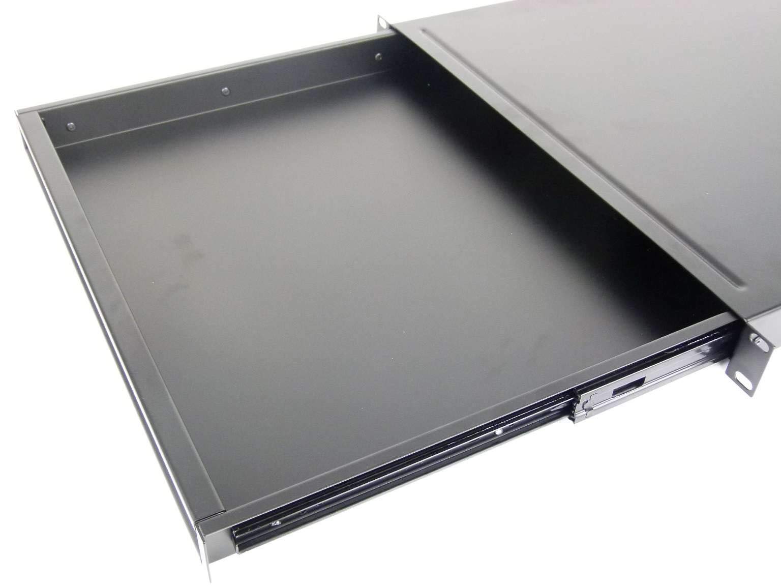Adam Hall 1 HE ERGO 19" aluminiowa szuflada rack 874E01A (1 x 1 HE ERGO ALU)