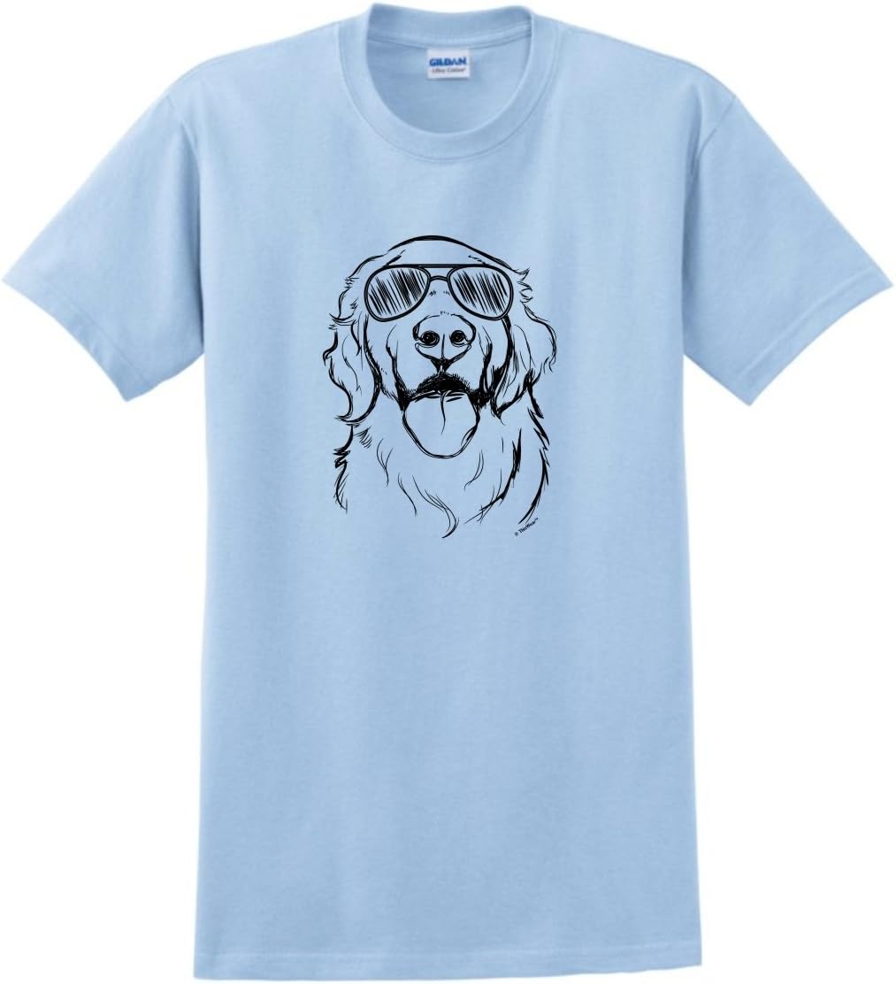 Golden Retriever Gifts Dog in Sunglasses Dog Gifts T-Shirt