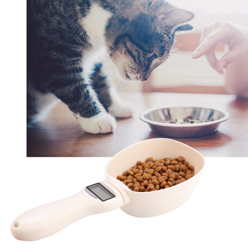 Huisdier Voedsel Weegschaal Elektronische Meetinstrument Voor Hond Kat Voerbak Maatlepel Keukenweegschaal Digitaal Display Met Led kopen vanaf een prijs van 4.75