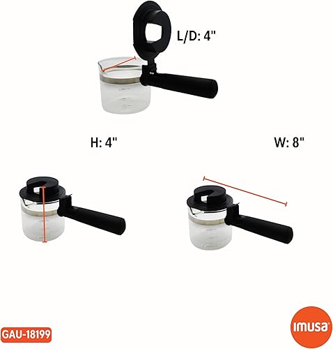 Miniatura 8 de IMUSA Jarra de café expreso de Estados Unidos en caja de regalo transparente