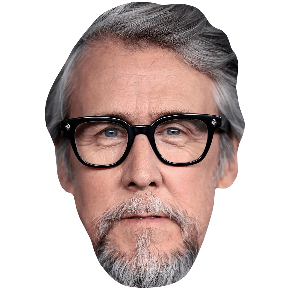 Alan Ruck (Glasses) Celebrity Mask, Flat Card Face, Fancy Dress Mask