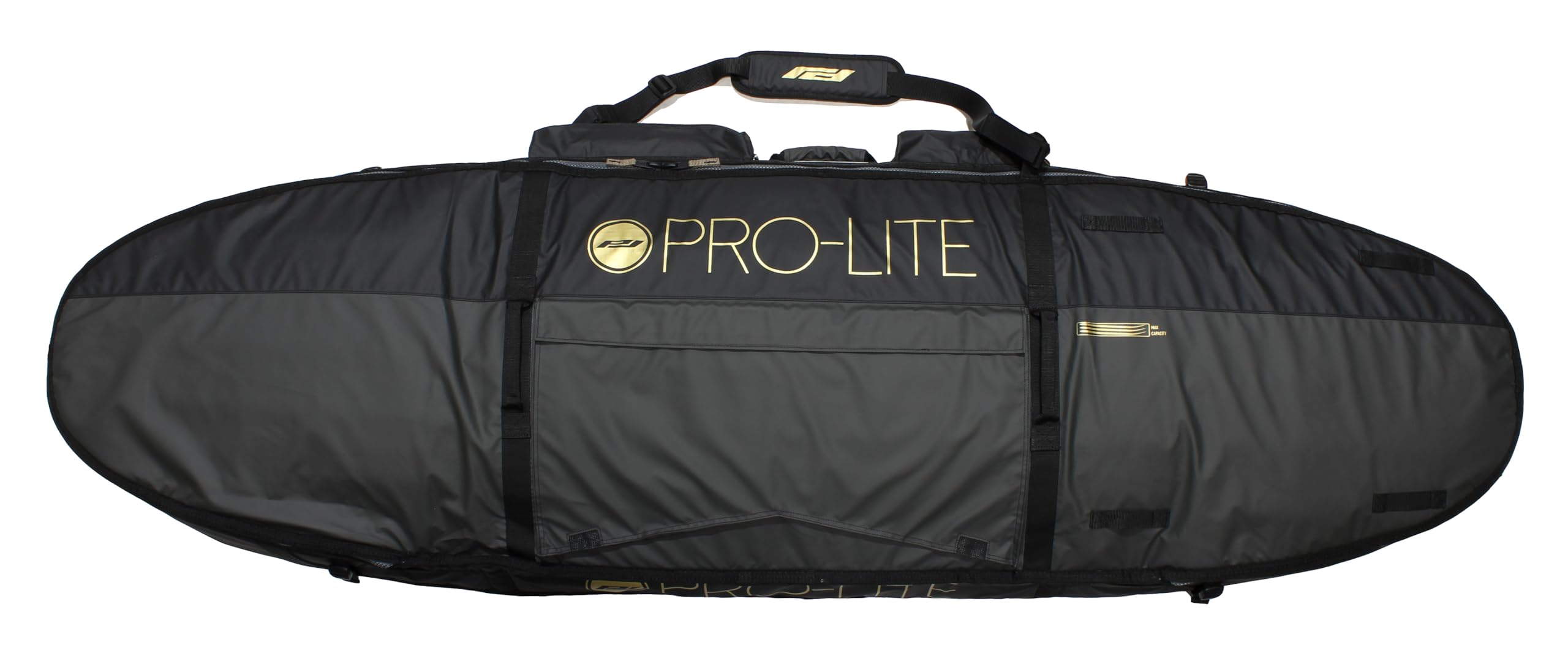Pro-Lite Finless Coffin Surfboard Travel Bag Double/Triple (2-3 Boards) 6'6