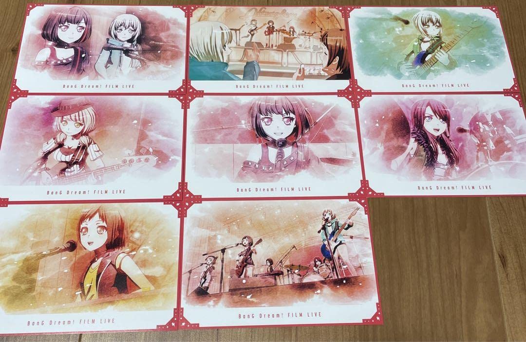 Amazon.co.jp: 劇場版 BanG Dream! FILM LIVE ポストカード バンドリ