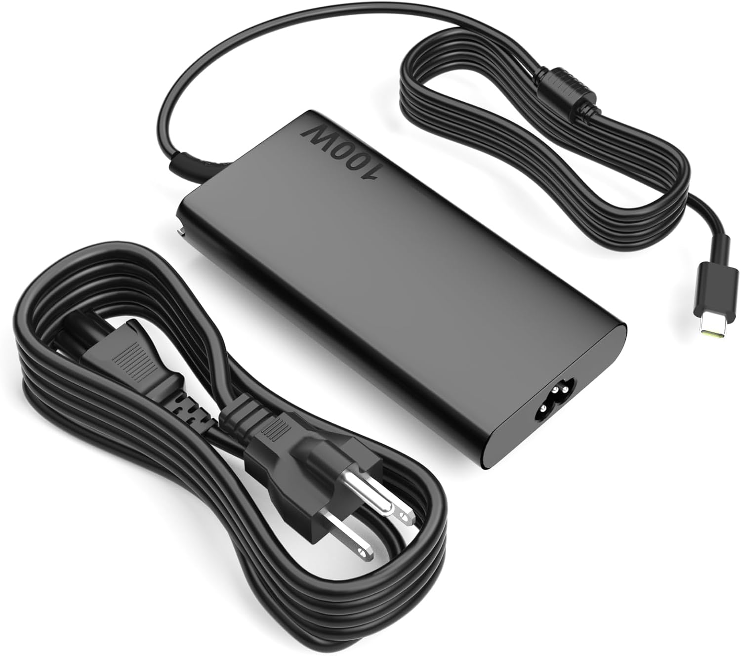 100W USB C Laptop Adapter Charger Compatible with Dell Pro 14 13 16 Plus 2-in-1/Rugged 14 13 Premium RB14250 PC14250 PC14255 PC16250 PB14250 PB14255 PB16250 PA13250 PA14250 Power Supply