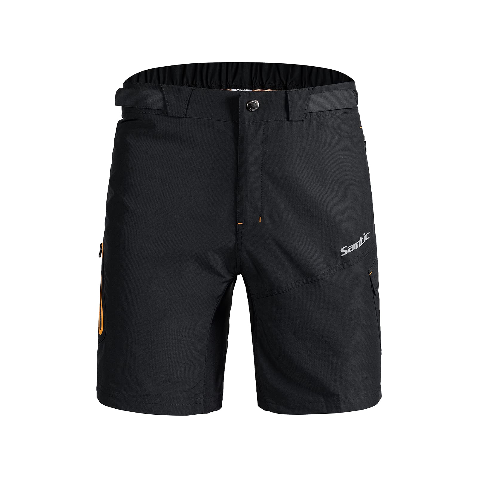 Santic Pantaloncini Uomo Sportivi Casual Cargo Shorts con Tasche Breve