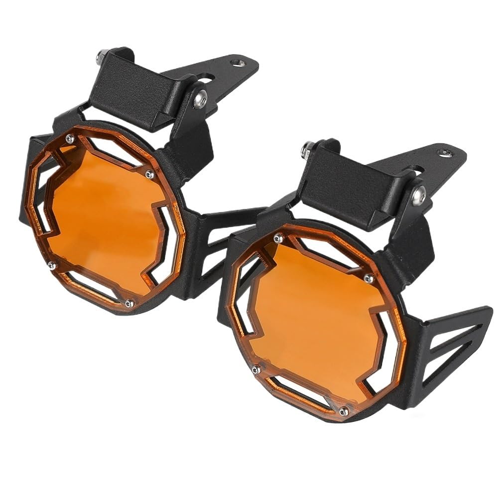 Motorcycle Headlight Grill Cover Motorcycle For R1250GS Adventure R 1250 GS Adv 2019 2022 2021 2020 2023 Flipable Fog Lamp Light Cover Guard Grille Protector, Orange NO LOGO