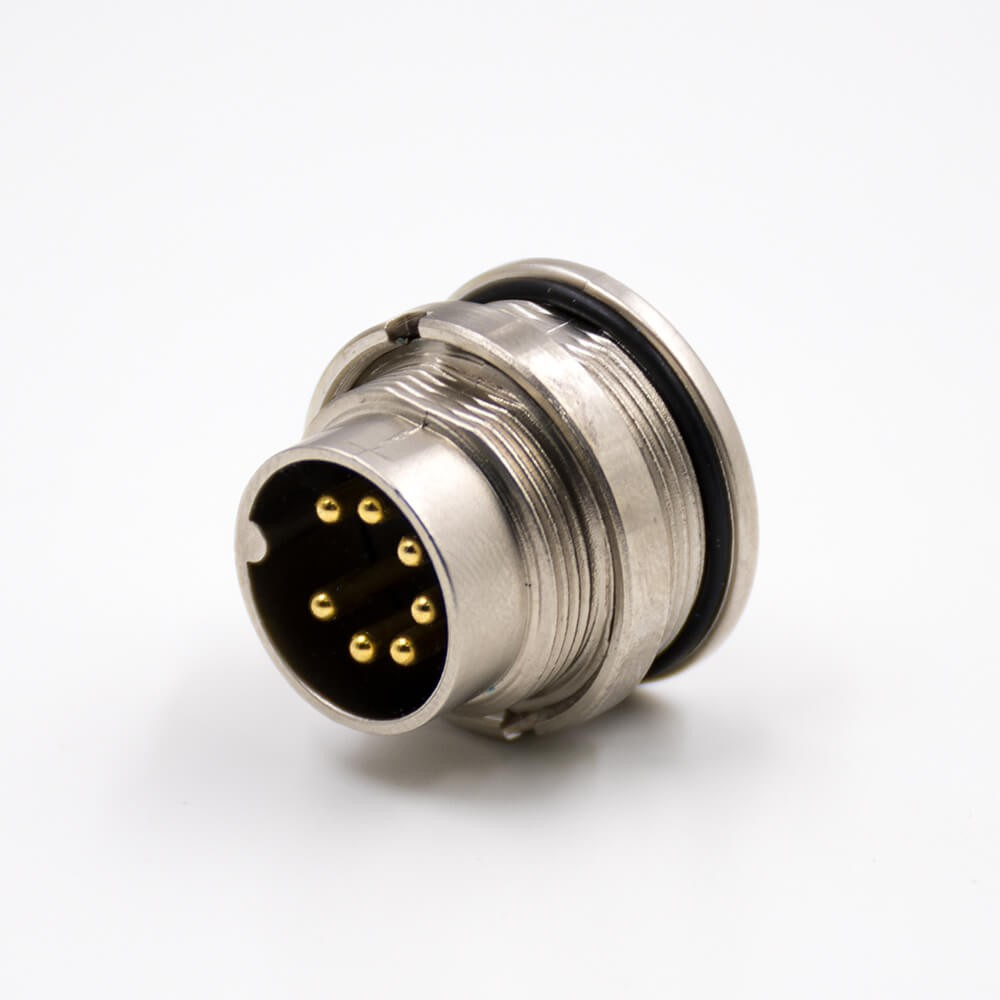 Amazon.com: Elecbee M16 7 Pin Connector Panel Receptacles A Coded 