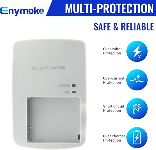 Miniatura 4 de CB-2LY CB-2LYE Cargador de batería rápido para Canon NB-6L NB-6LH Batería Compatible con Canon PowerShot D10 D20 S90 S95 S120 SD770 SD980 SD1200