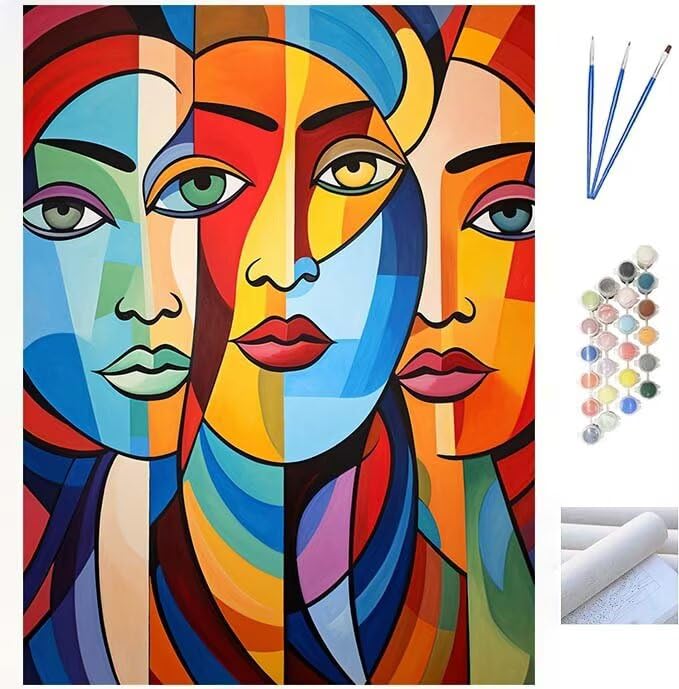 Amazon.co.jp: ペイントバイナンバーキット DIY Painting By Numbers