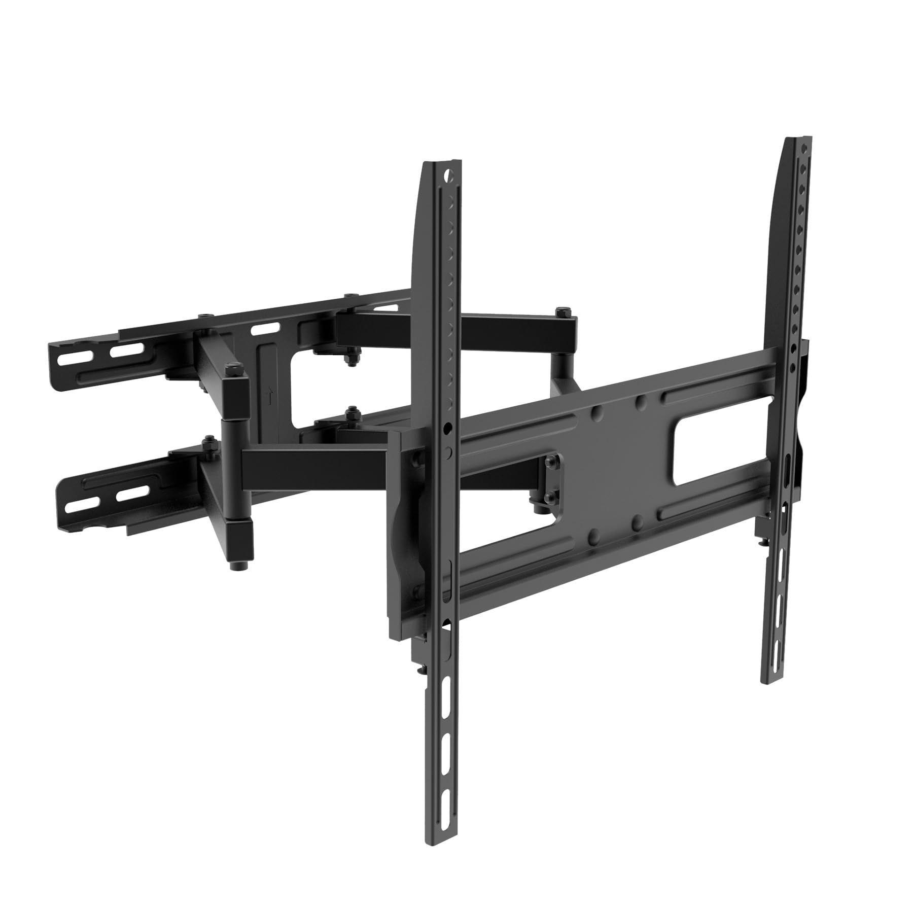 UNYKAch Soporte TV/Monitor de Pared UK1280 para Pantallas Planas y Curvas de 32-55 Pulgadas (hasta 50 kg), Inclinable y Giratorio, con Doble Brazo de Movimiento Completo, VESA máx 400 x 400 mm