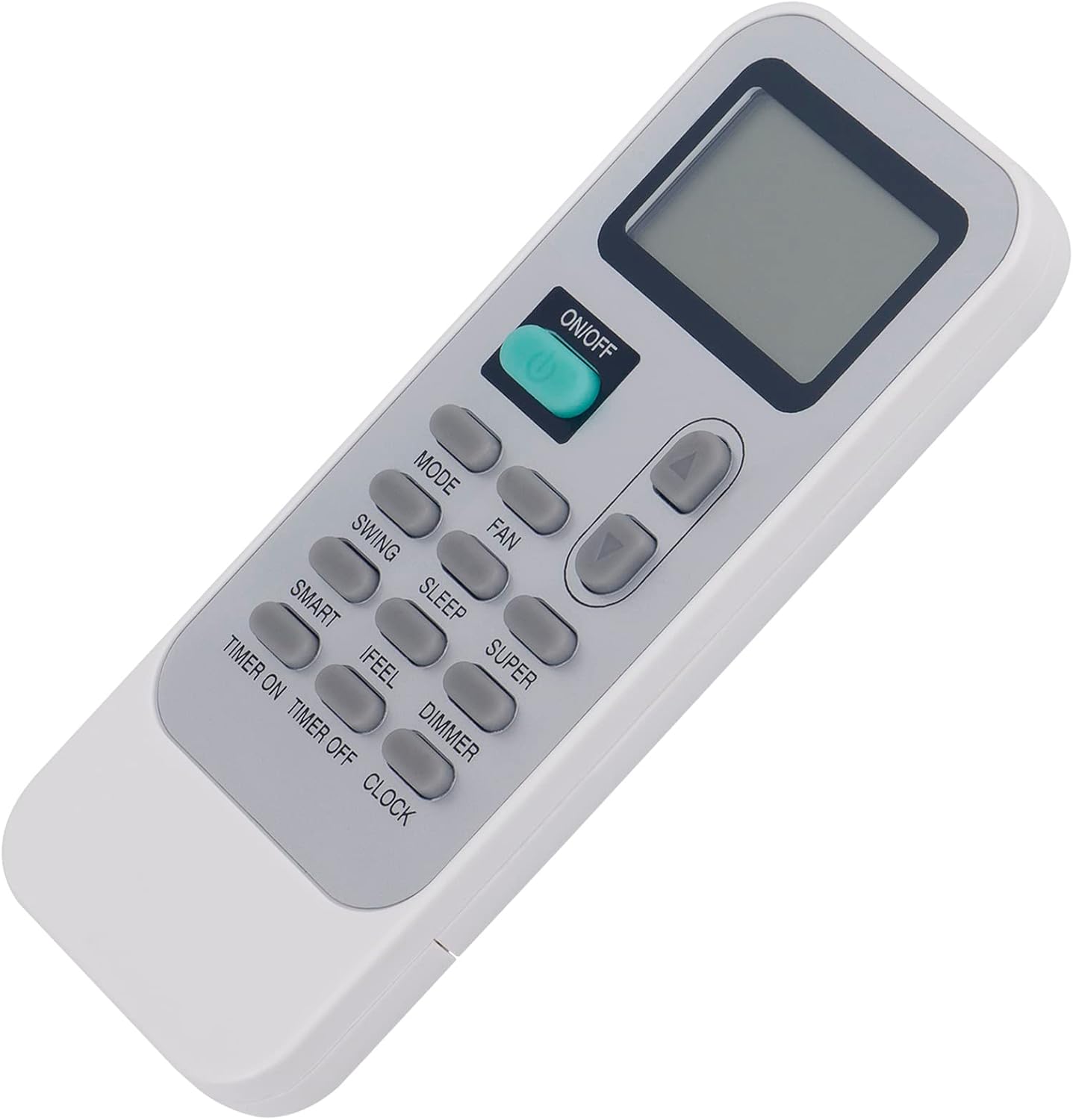 Angled view of the PERFASCIN DG11J1-72 DG11J1-71 replacement remote control