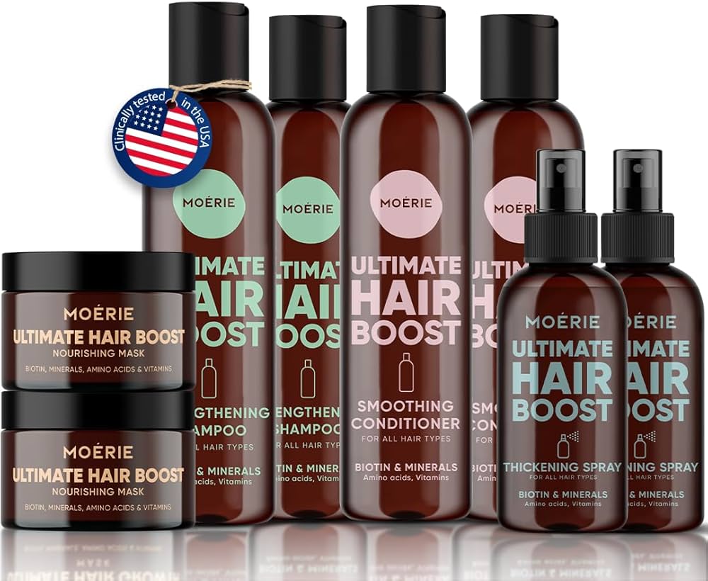 Amazon.com : Moerie Shampoo and Conditioner Plus Hair Mask and