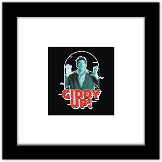 Trends International Gallery Pops Seinfeld - Kramer Giddy Up Wall Art Wall Poster, 12" x 12", Black Frame Version