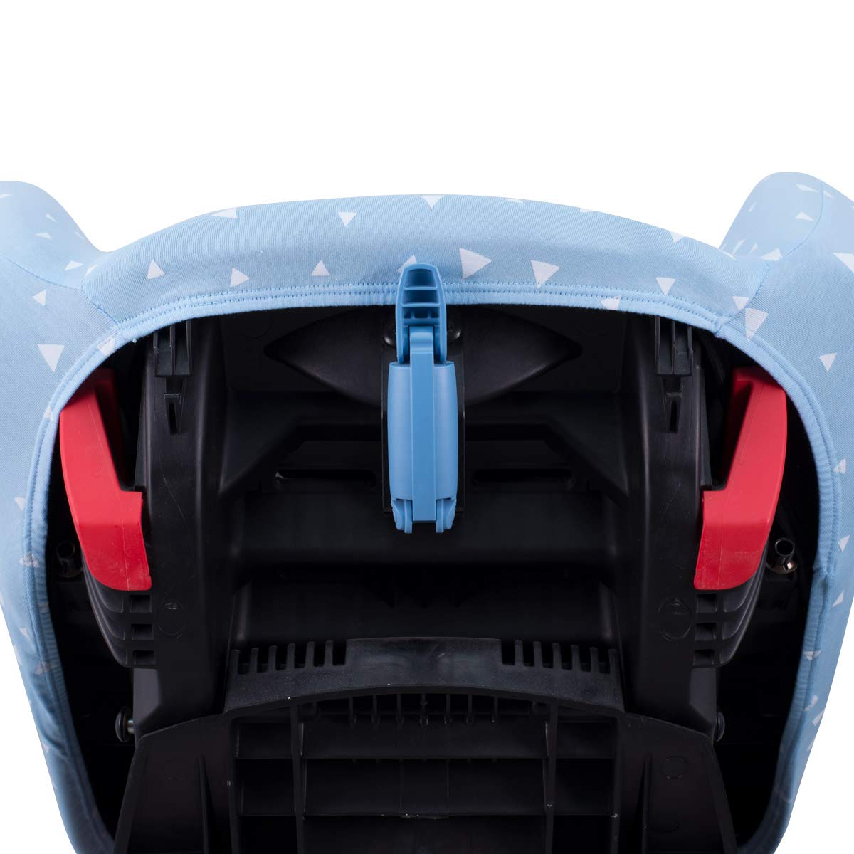 JYOKO Kids Pokrowiec na fotel samochodowy kompatybilny z Iseos Neo i Auto Kite Baby Comfort (Blue Sparkles)