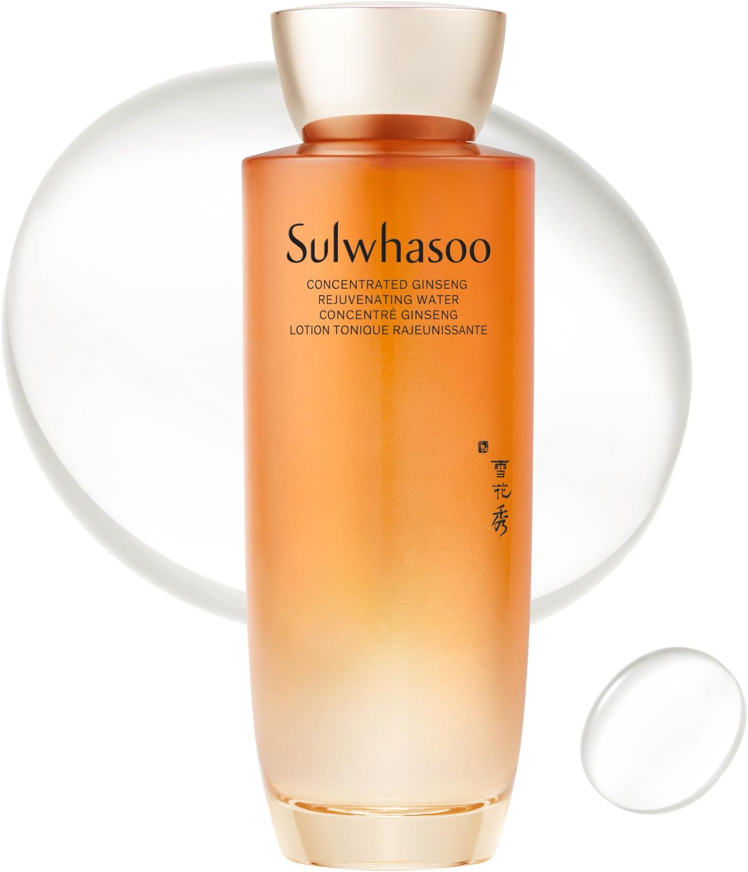 Concentrated Ginseng Renewing Water - Hydrating Korean Face Toner, Anti-Aging Skincare, Visibly Improves Wrinkles and Firmness, Niacinamide, Hyaluronic Acid & Glycerin - 5.07 fl. oz.