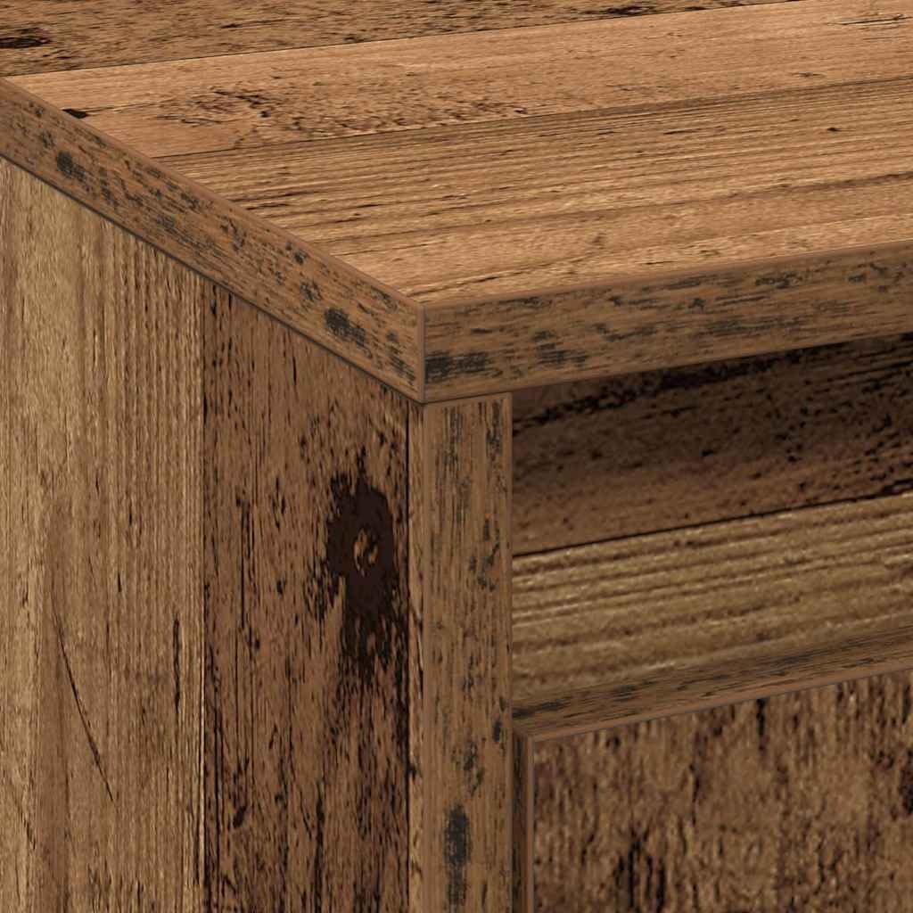 vidaXL Unità TV 139,5 x 34 x 50 cm Marrone Legno ingegnerizzato