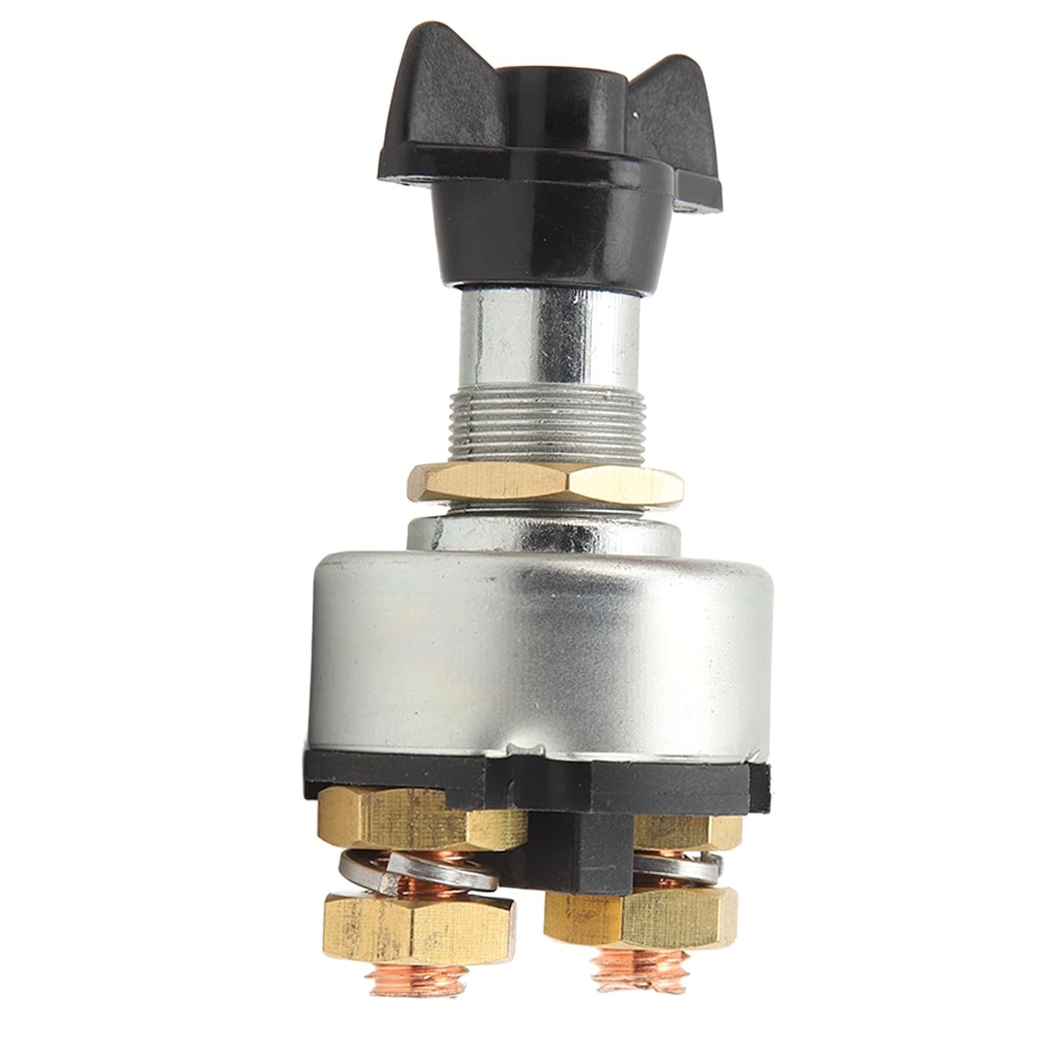 Karlak 12v 24v Kill Cut Off Switch High Performance Battery Disconnect Power Isolator for RVs Trailers Boats Metal 1 Unit