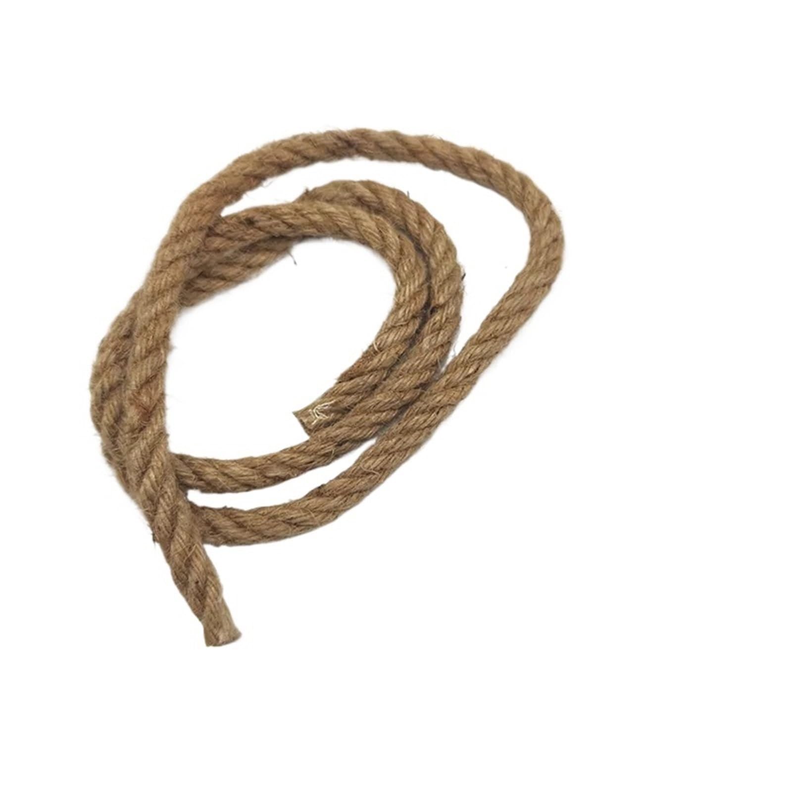 Hksdkabop 12Mm 1Meter Hessian Jute Burlap Garden Twine