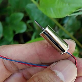 GRASAKY Model Geared Strong Magnet Micro Motor, 3.7V 0.1A 43800RPM, Large Torque Hollow Cup Motor, Multi-axis â€‹Model Aircraft Electric Machinery Rotating Torque